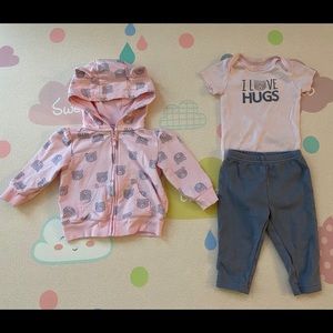 Carter’s Baby Girl Outfit Bundle